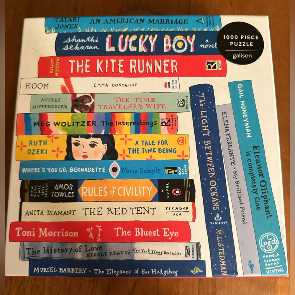 Galison Puzzle - Bibliophile - 1,000 piece